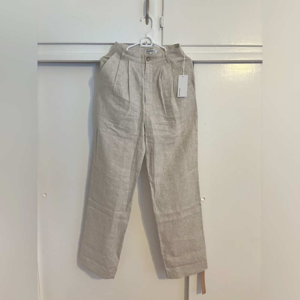 Reformation Mason Linen Pant